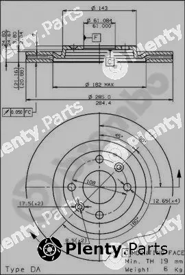 Brembo 09.4626.20 — Brake Disc PRIME LINE