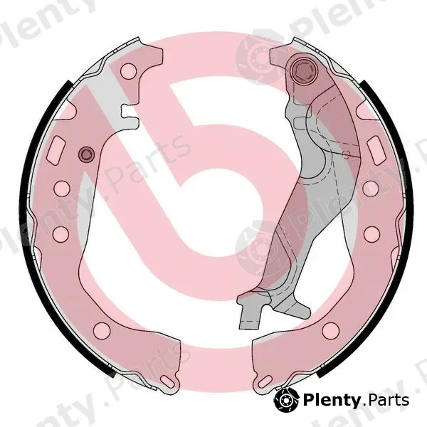 Brembo S83574 — Brake Shoe Set ESSENTIAL LINE