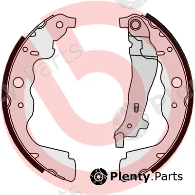 Brembo S68546 — Brake Shoe Set ESSENTIAL LINE