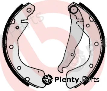 Brembo S59513 — Brake Shoe Set ESSENTIAL LINE