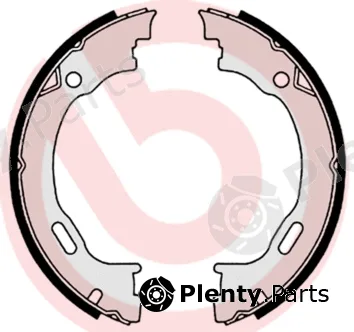Brembo S50516 — Brake Shoe Set, parking brake ESSENTIAL LINE