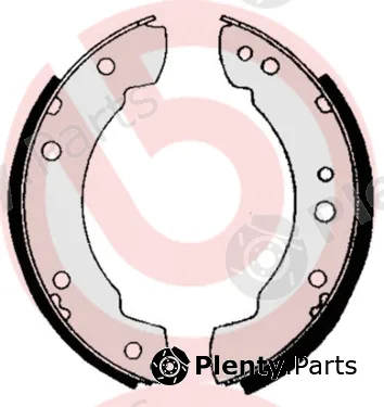 Brembo S23566 — Brake Shoe Set ESSENTIAL LINE
