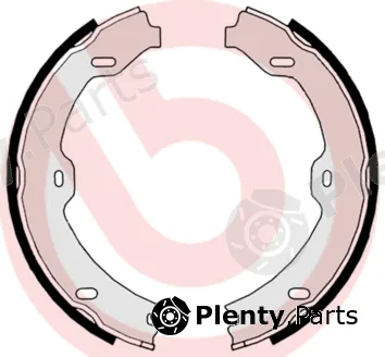Brembo S50519 — Brake Shoe Set, parking brake ESSENTIAL LINE