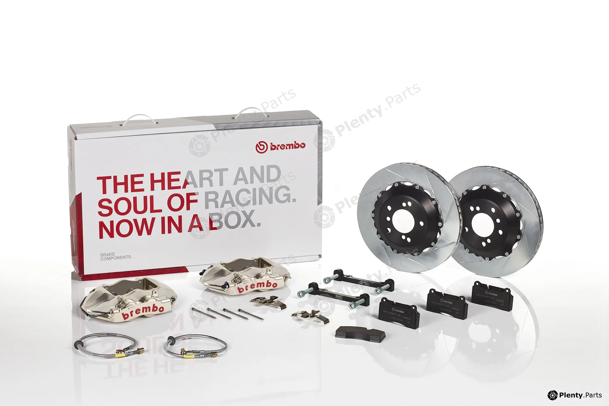 Brembo 1P2.8006AR — High Performance Brake Kit UPGRADE, GT | R4 | TY1