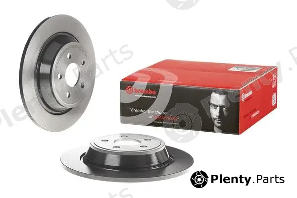 Brembo 08.N258.41 — Brake Disc PRIME LINE - UV Coated