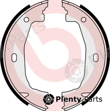 Brembo S06510 — Brake Shoe Set, parking brake ESSENTIAL LINE