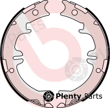 Brembo S83542 — Brake Shoe Set, parking brake ESSENTIAL LINE