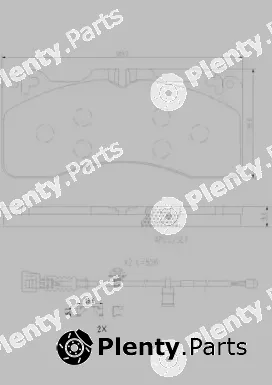 Brembo P83154N — Brake Pad Set, disc brake PRIME LINE - Ceramic