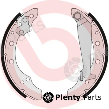Brembo S85511 — Brake Shoe Set ESSENTIAL LINE