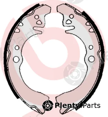 Brembo S16507 — Brake Shoe Set ESSENTIAL LINE