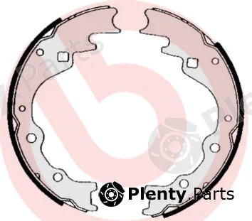 Brembo S49514 — Brake Shoe Set ESSENTIAL LINE