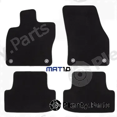MAT10 000090SV002 — Floor Mat Set Silver-Line