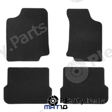 MAT10 000006SV002 — Floor Mat Set Silver-Line