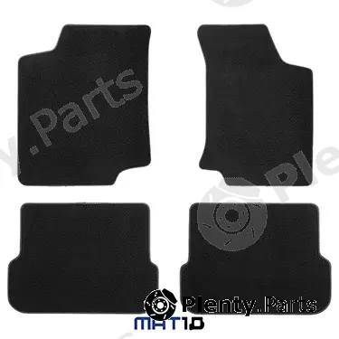 MAT10 000007SV002 — Floor Mat Set Silver-Line