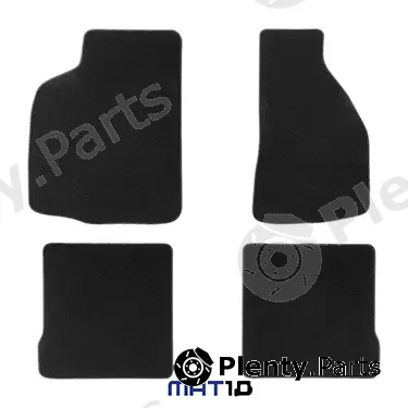 MAT10 000005SV002 — Floor Mat Set Silver-Line