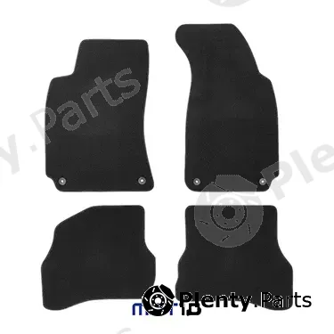 MAT10 000015SV002 — Floor Mat Set Silver-Line