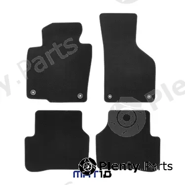 MAT10 000013SV002 — Floor Mat Set Silver-Line