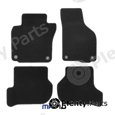 MAT10 000012SV002 — Floor Mat Set Silver-Line
