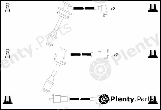 Lemark HOES1017 — Ignition Cable Kit