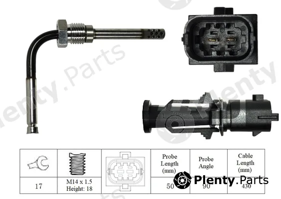 Lemark LXT158 — Sensor, exhaust gas temperature