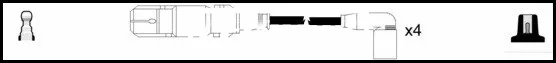 Lemark HOES1054 — Ignition Cable Kit