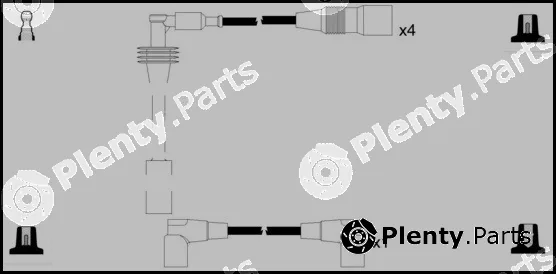 Lemark HOES1065 — Ignition Cable Kit