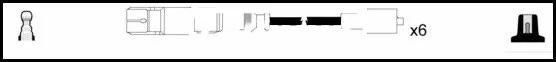Lemark HOES1091 — Ignition Cable Kit
