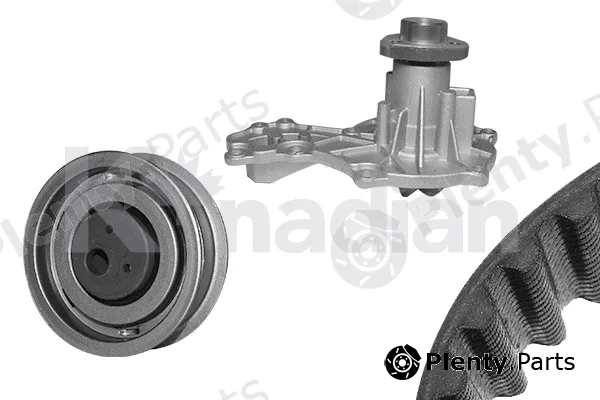 K'nadian KWP017 — Water Pump & Timing Belt Kit