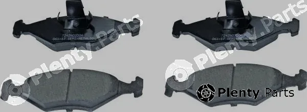 KND Germany 7242AD350A — Brake Pad Set, disc brake
