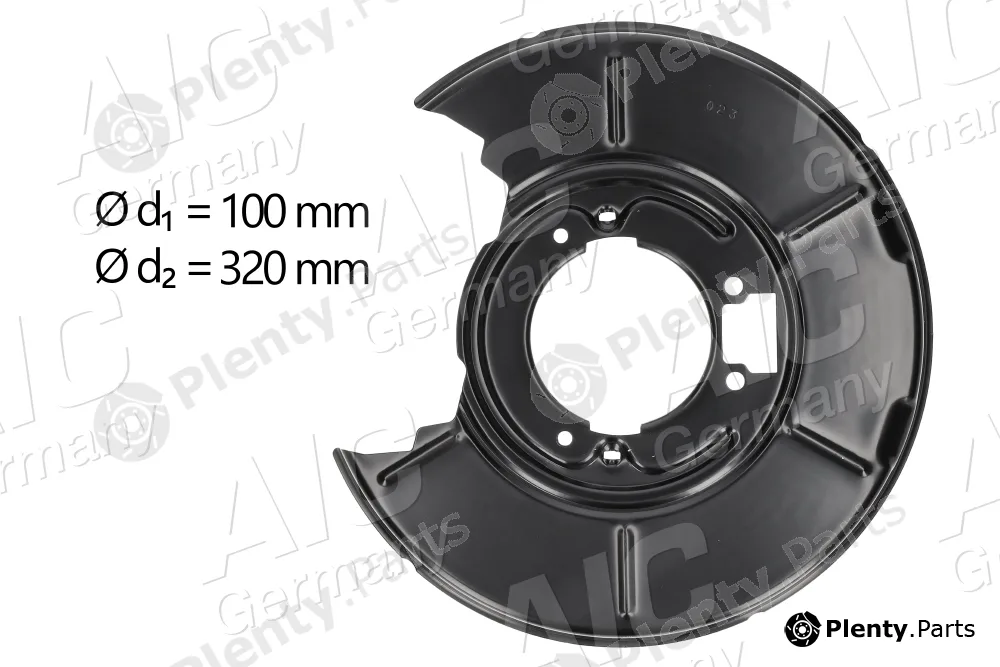 AIC 55499 — Splash Guard, brake disc Original AIC Quality