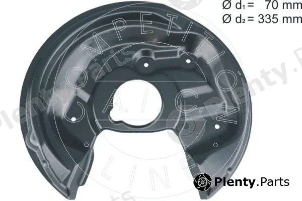 AIC 57841 — Splash Guard, brake disc Original AIC Quality