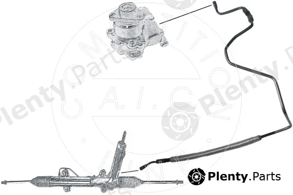 AIC 54996 — Hydraulic Hose, steering Original AIC Quality
