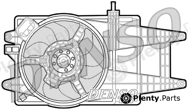 Denso DER09042 — Fan, engine cooling
