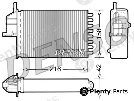 Denso DRR09080 — Heat Exchanger, interior heating