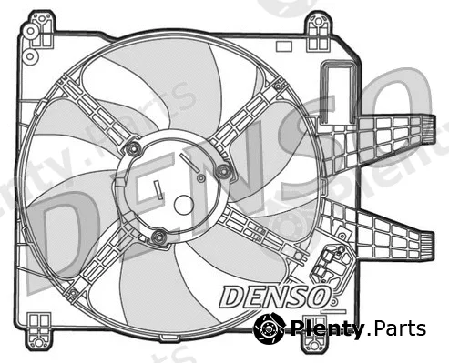 Denso DER09004 — Fan, engine cooling