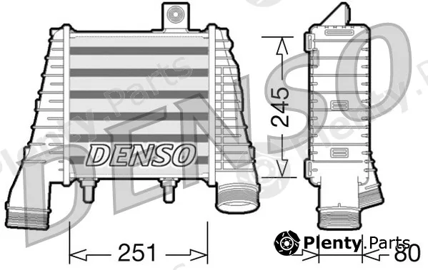 Denso DIT02009 — Charge Air Cooler