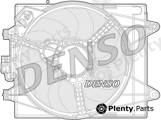 Denso DER13005 — Fan, engine cooling