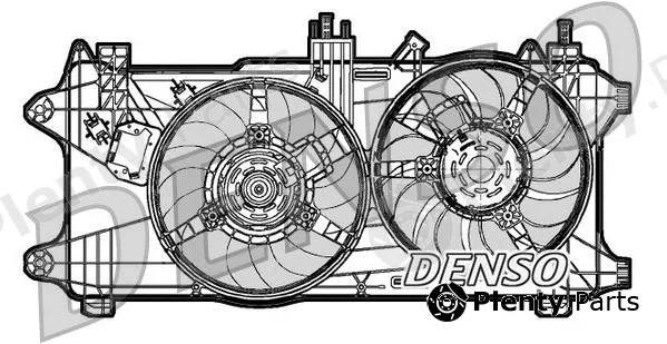 Denso DER09027 — Fan, engine cooling