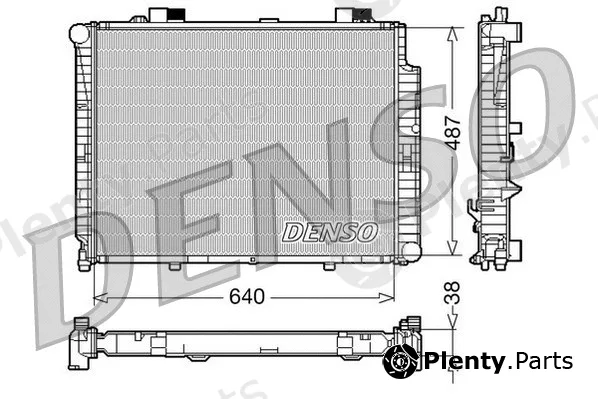 Denso DRM17085 — Radiator, engine cooling