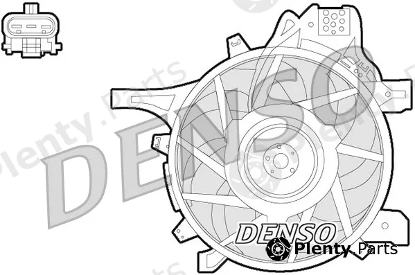 Denso DER20012 — Fan, engine cooling