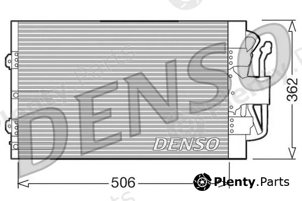 Denso DCN10004 — Condenser, air conditioning