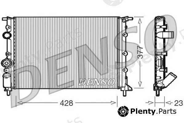 Denso DRM23008 — Radiator, engine cooling