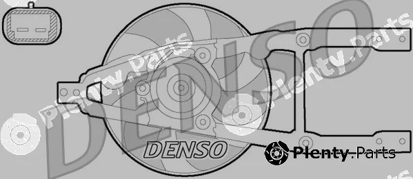 Denso DER09055 — Fan, engine cooling