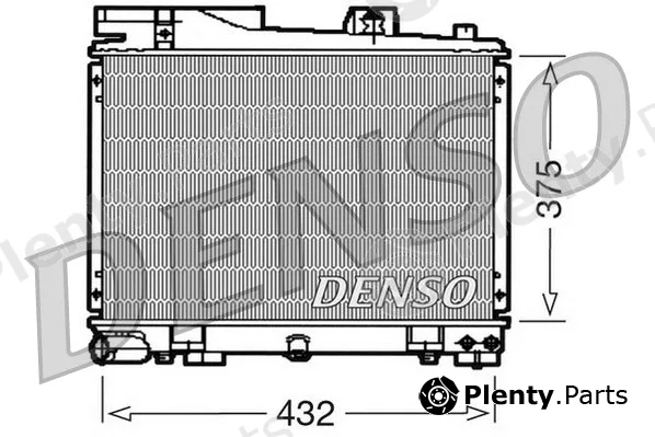 Denso DRM05034 — Radiator, engine cooling