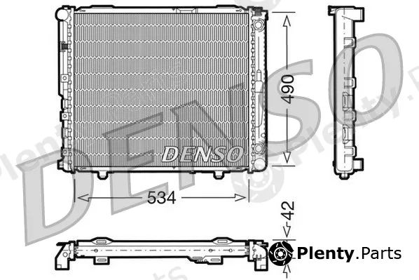 Denso DRM17032 — Radiator, engine cooling