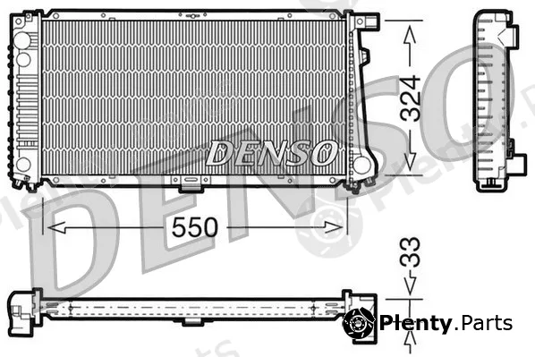 Denso DRM05058 — Radiator, engine cooling