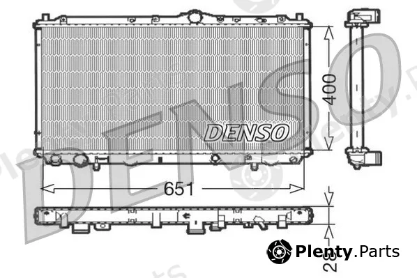 Denso DRM33060 — Radiator, engine cooling