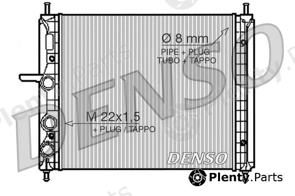 Denso DRM09150 — Radiator, engine cooling