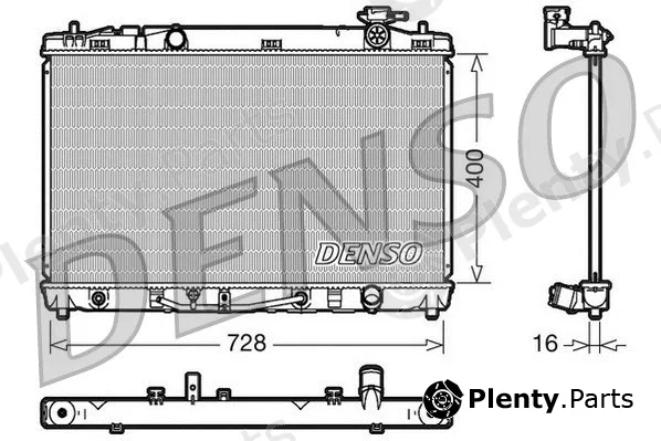 Denso DRM50041 — Radiator, engine cooling