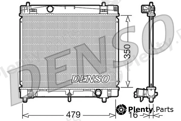 Denso DRM50008 — Radiator, engine cooling